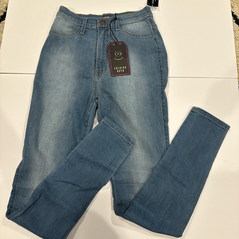 Fashion Nova Blue Women Jeans